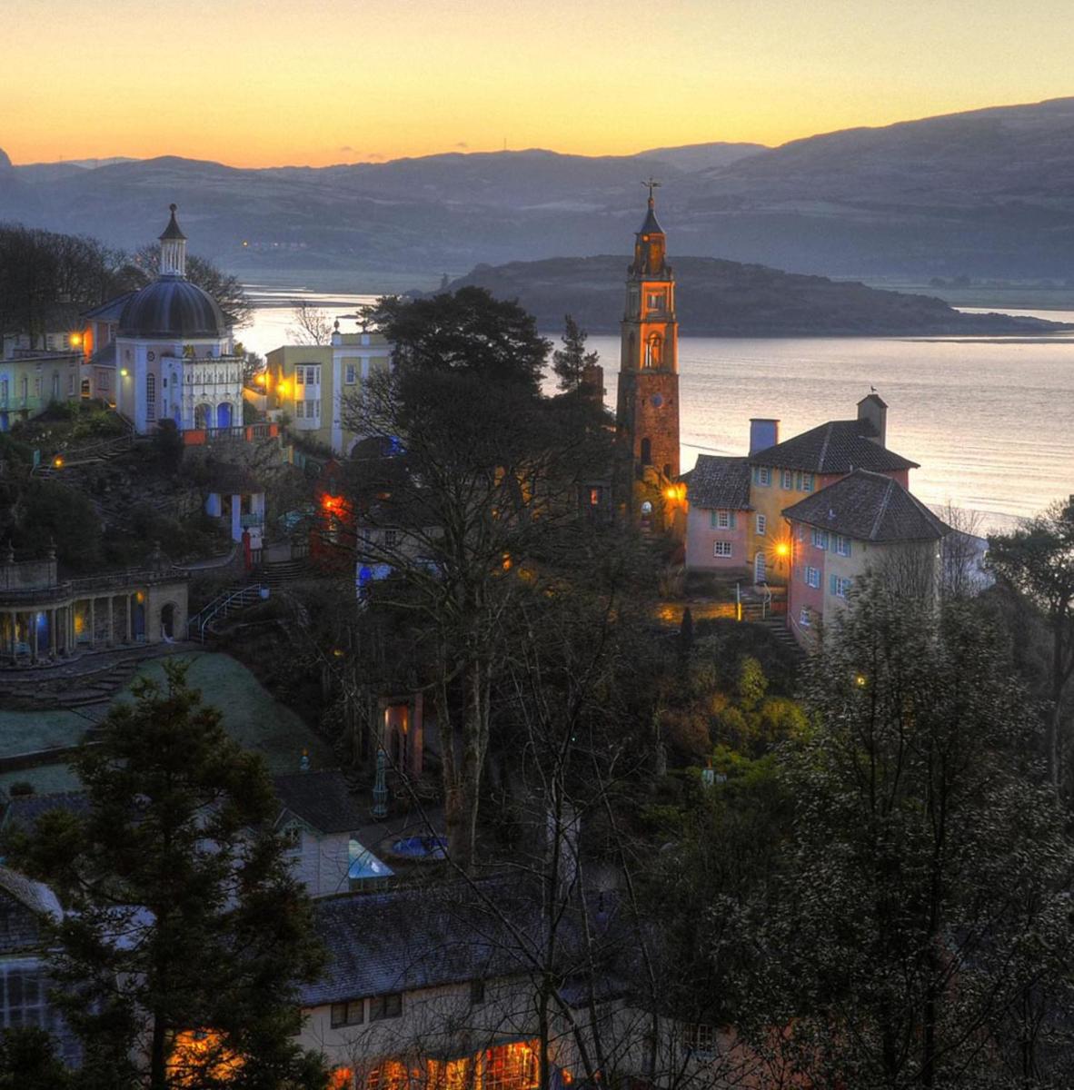 Portmeirion Village & Castell Deudraeth