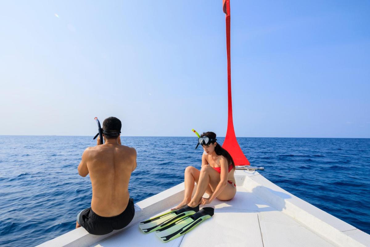 The Centara Collection, Machchafushi Island Resort & Spa Maldives - Stay 4 nights or more, enjoy 25 percent off Seaplane transfers, valid for stays from 10 Apr to Sep 2026