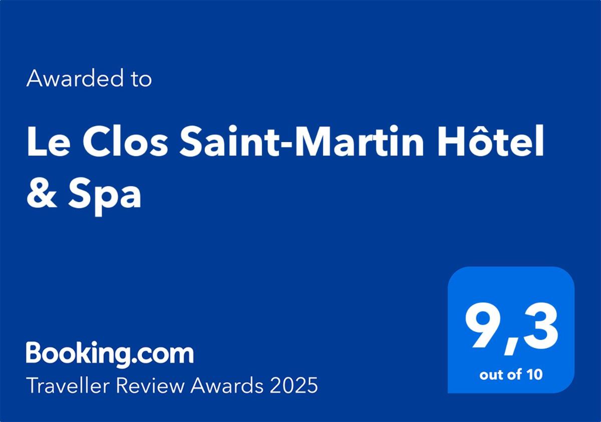 Le Clos Saint-Martin Hôtel & Spa