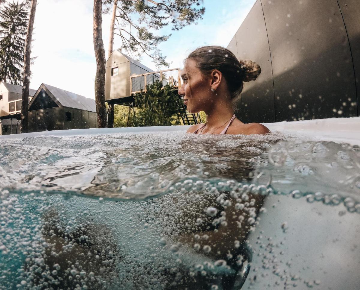 Luxury glamping Chocolate village