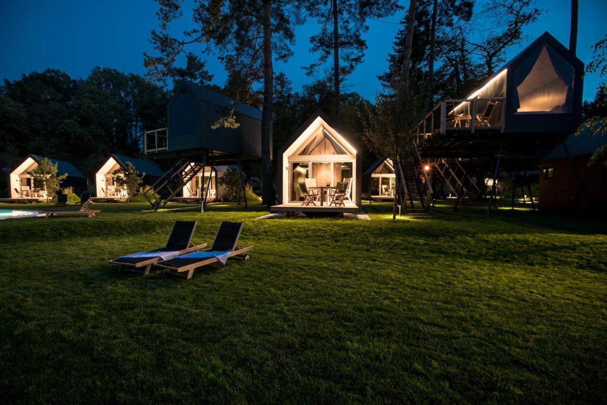Luxury glamping Chocolate village