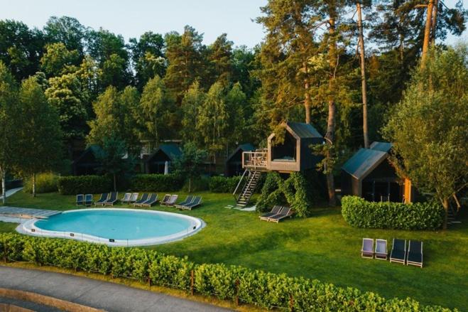 Luxury glamping Chocolate village