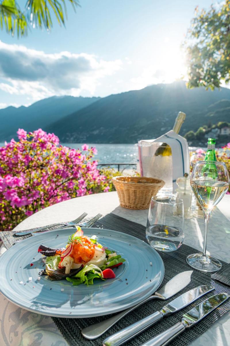 Hotel Castello Seeschloss, lake & pool castle