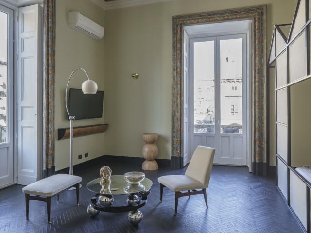 Proserpina - Suite King Art Room mit privater Terrasse - Blick auf die Stadt