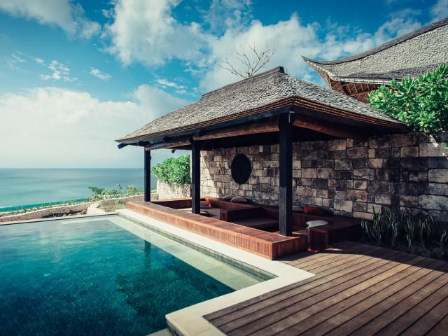 Villa de 2 dormitorios Jurang con vistas al océano