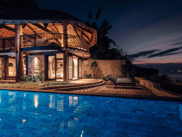 Villa Bajau con 4 Camere da Letto e Vista Oceano