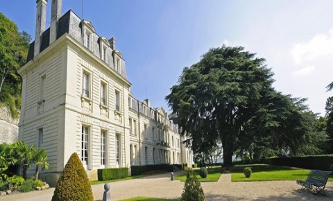 Chateau De Rochecotte in Saint-Patrice, Loire Valley